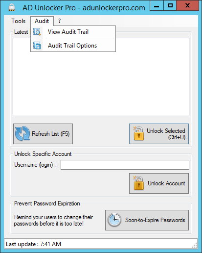 Menus Overview Screenshot 2